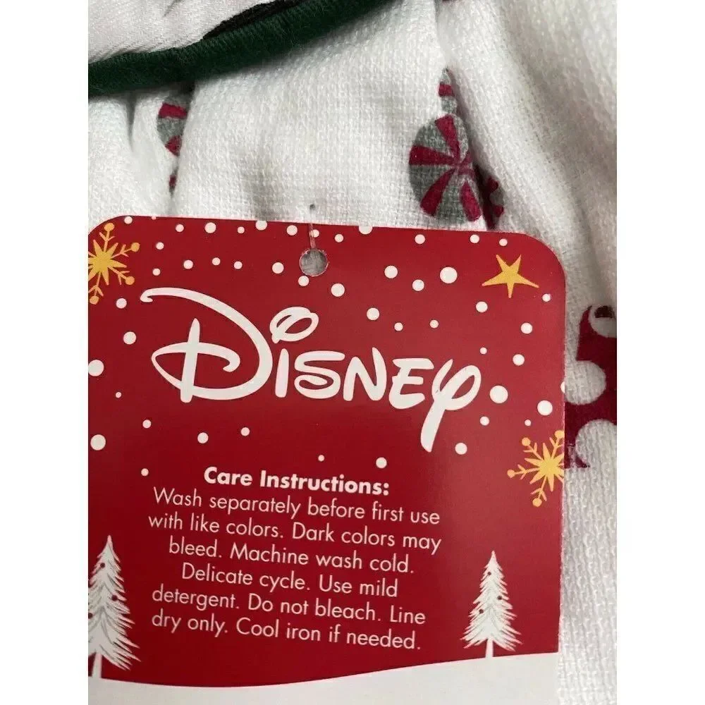 Disney Minnie Mouse Christmas Holiday Hanging Towel‎ Pot Holder Yuletide Cheer